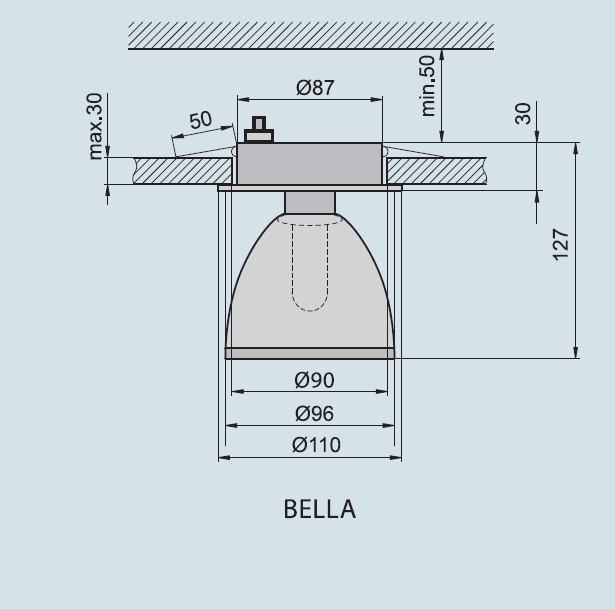 Світильник Brilum BELLA Хром - фото 5 Світильник Brilum BELLA Хром - фото 5