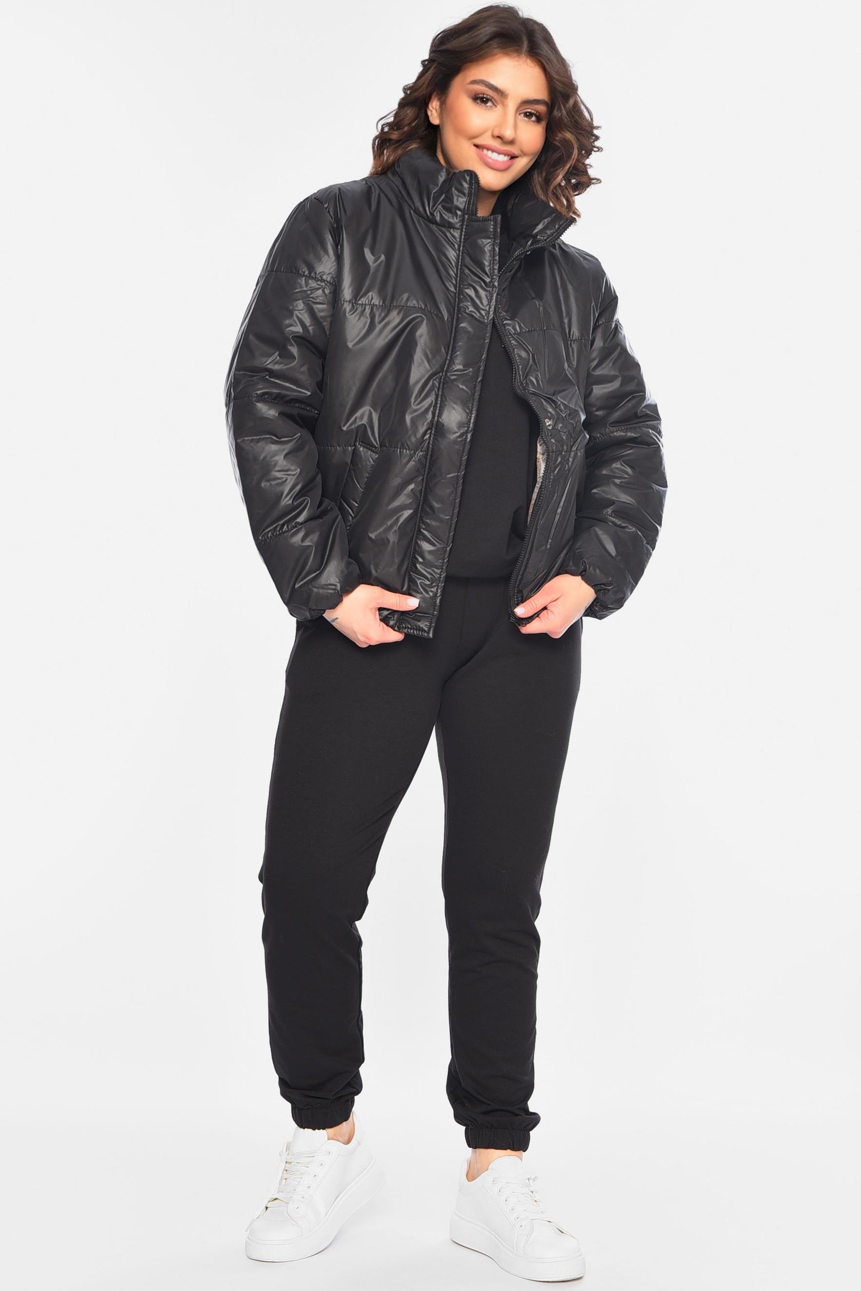 Спортивний костюм жіночий трійка S-M Чорний (196851)