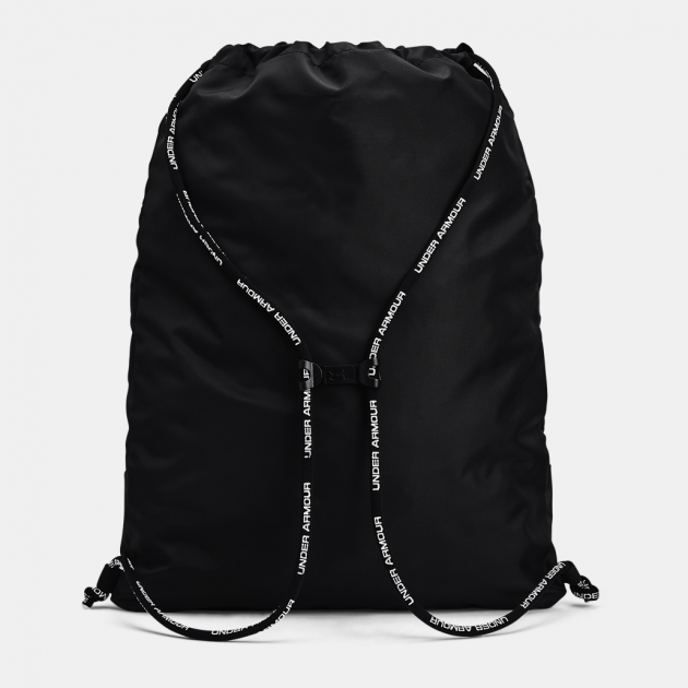 Рюкзак UA Undeniable Sackpack 39х53,5х6 см Чорний (1369220-001) - фото 2