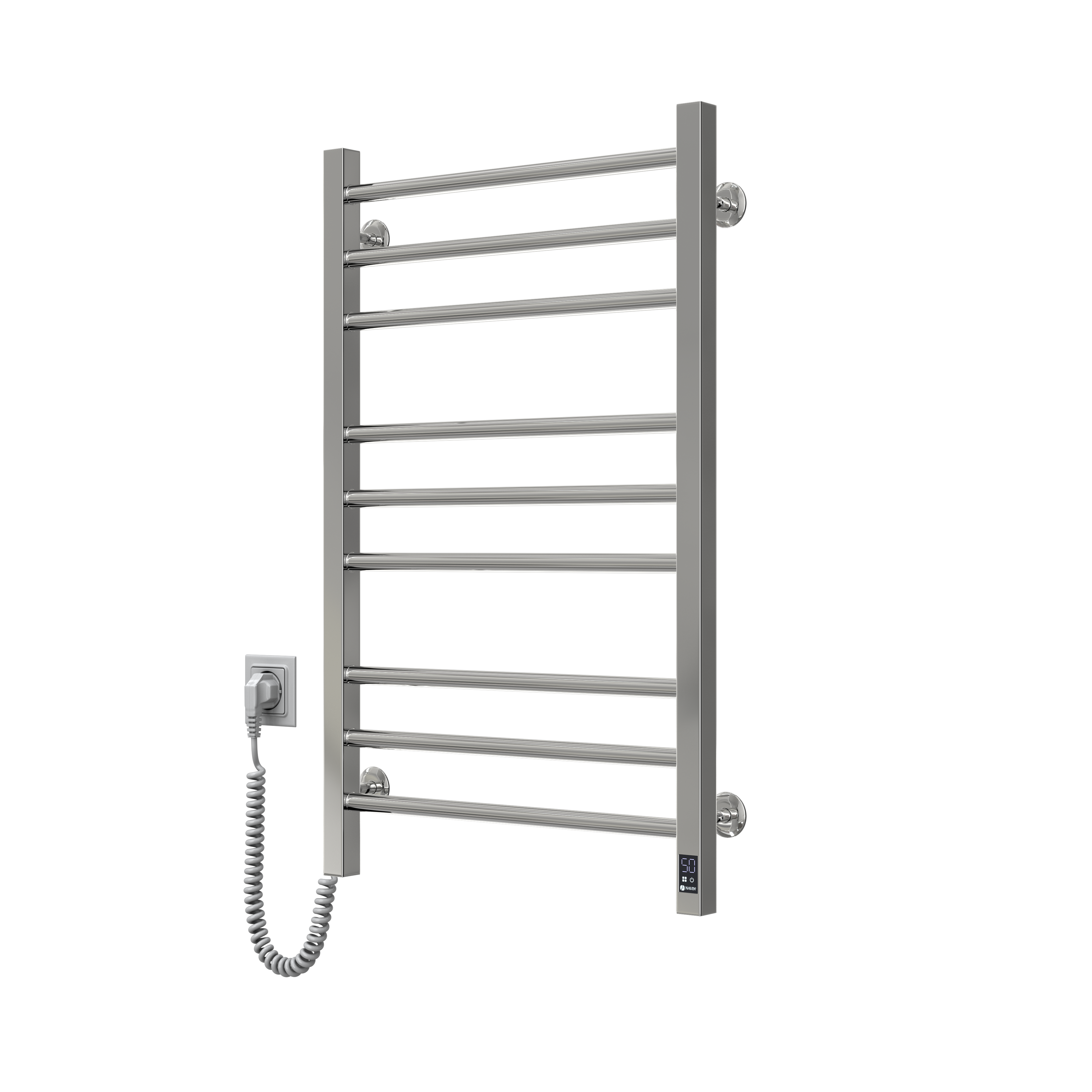 Рушникосушка електрична Класик Квадро Sensor з таймером лівого підключення 500x800 мм (10-016153-5080YP)