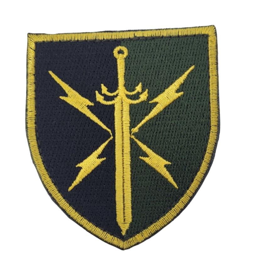 Шеврон 7 Окремий полк зв'язку 7х8 см Олива (3574749)