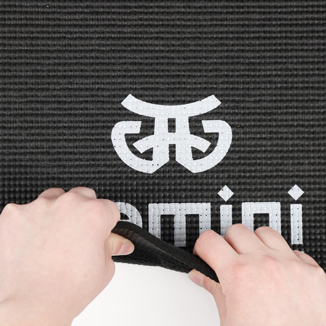 Коврик для фитнеса и йоги Gemini PVCY-6BK PVC Pro 1830х610х6 мм (2186115855) - фото 4 Коврик для фитнеса и йоги Gemini PVCY-6BK PVC Pro 1830х610х6 мм (2186115855) - фото 4