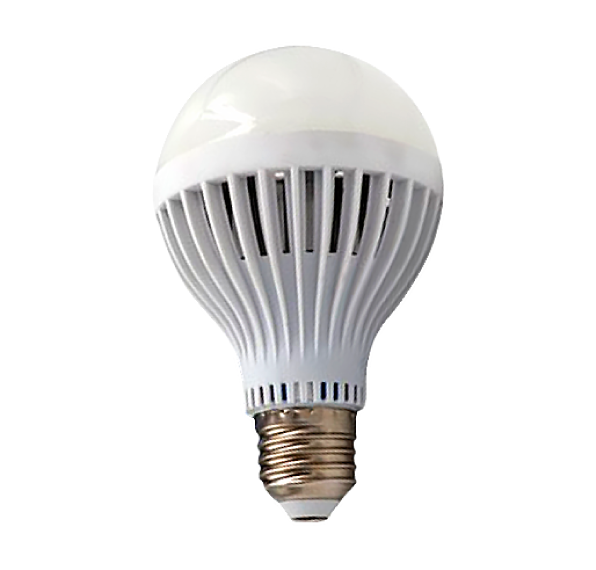 Лампа светодиодная Extra Atlanti E27/Е14 9 W 6000 К с аккумулятором автономная аварийная и переходник