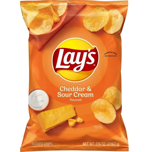 Чипси Lay's Cheddar Sour Cream 220 г (2190487715) Чипси Lay's Cheddar Sour Cream 220 г (2190487715)