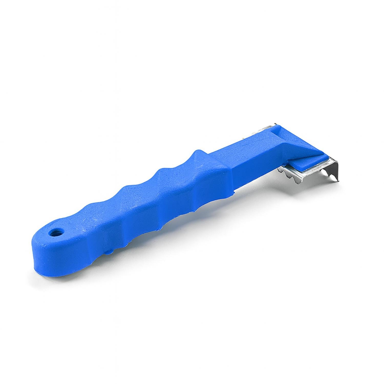 Рыбочистка скребок для рыбной чешуи с пластиковой ручкой 15,5 см Синий