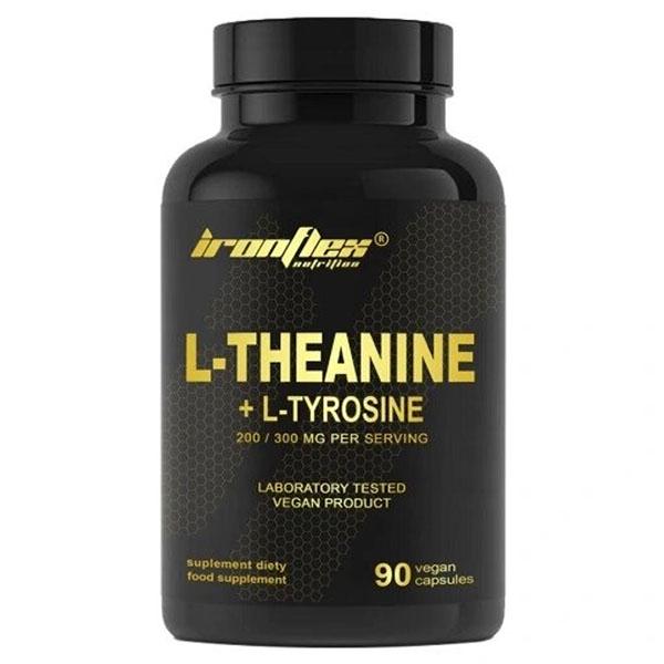 Аминокомплекс для спорта IronFlex L-Theanine + Tyrosine 90 вег. капс. (000024806)
