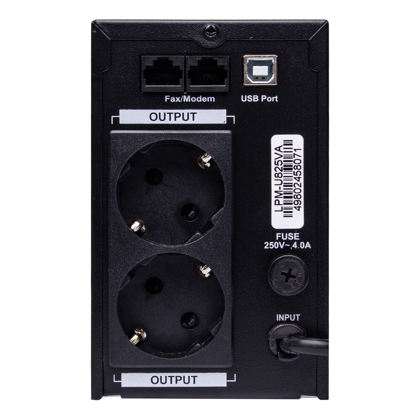 Источник бесперебойного питания линейно-интерактивный ИБП LPM-U825VA 577 Вт (4980) - фото 4