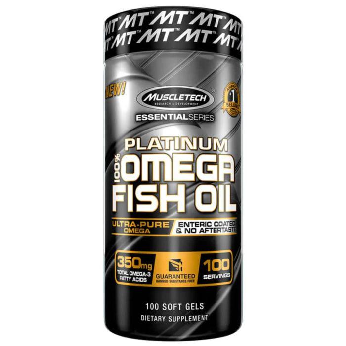 Омега 3 Muscle Tech Platinum Fish Oil 100 soft gels