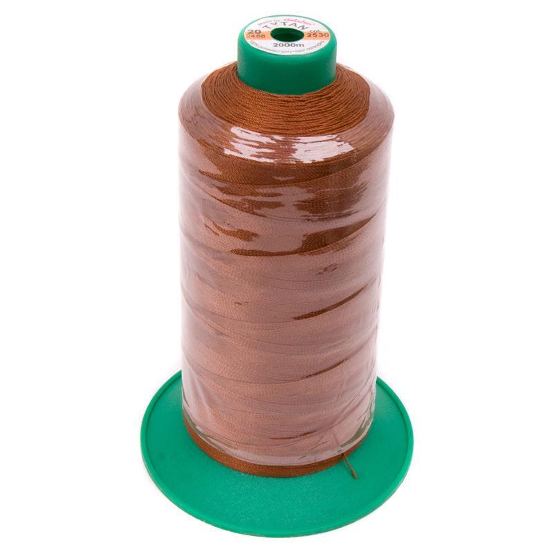 Нитки сверхпрочные Ariadna Tytan 20 2000 м Коричневый (2530)