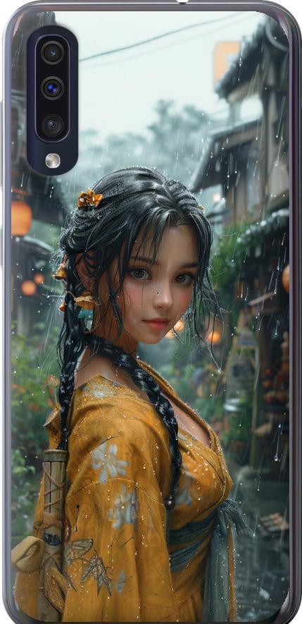 Чехол на Samsung Galaxy A50 2019 A505F Anime-girl (6133u-1668-42517)
