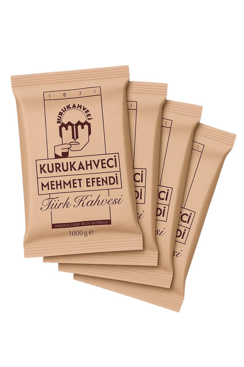 Кава мелена Kurukahveci Mehmet Efendi 100 г 4 шт. (30310438)