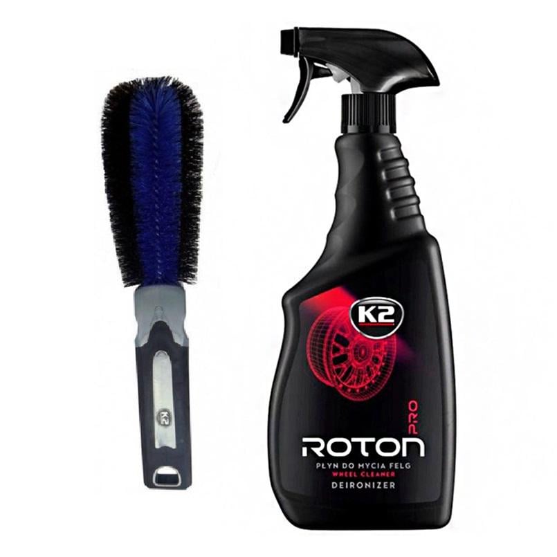 Набор для мойки дисков и колпаков K2 Roton Pro 750 мл/щетка ручная K2 Brush Pro (na_156)