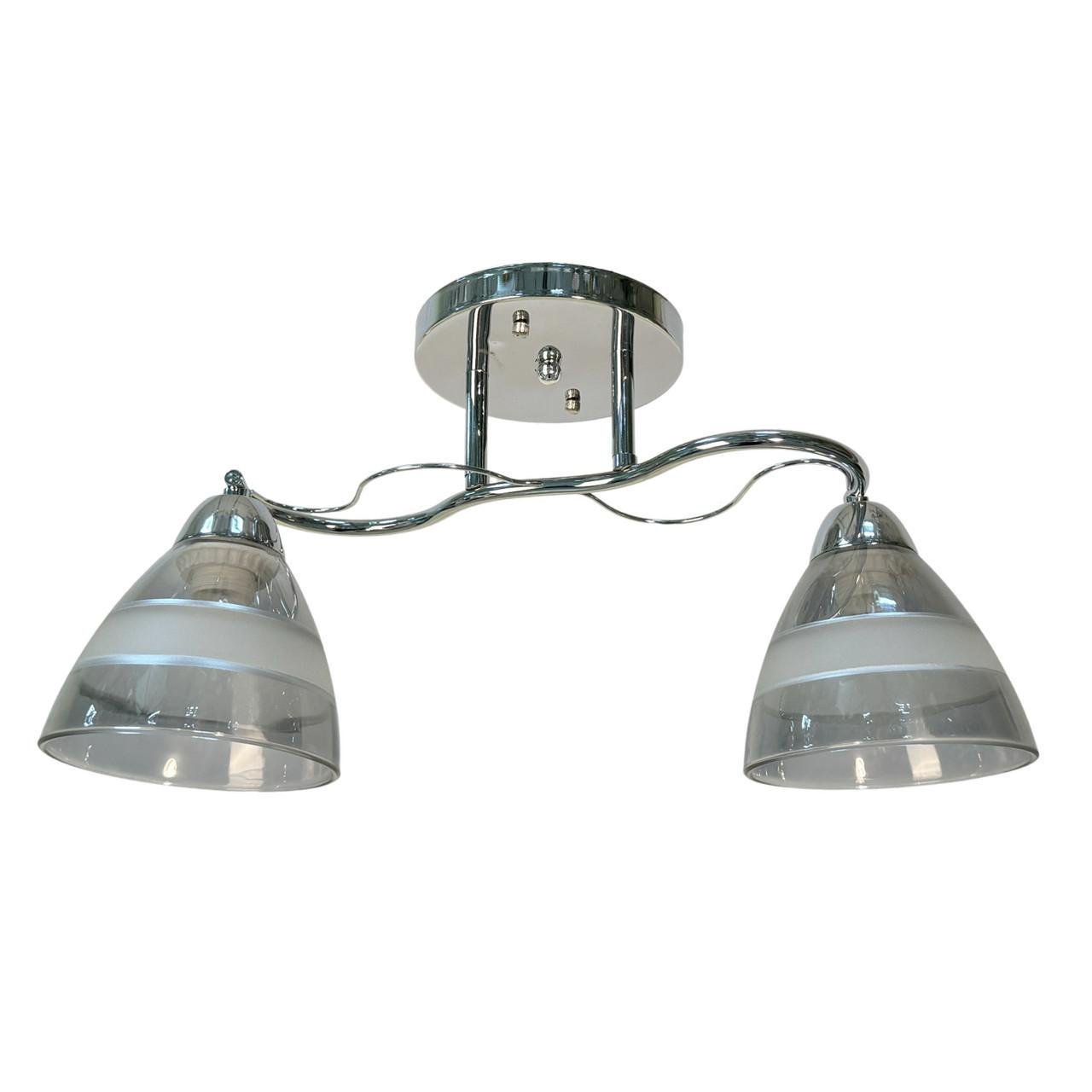 Люстра потолочная на два плафона Svet SH-8072/2 CR Хром