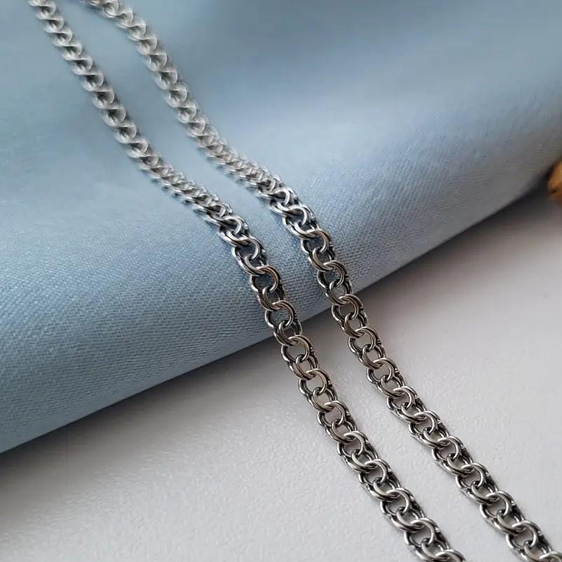 Цепочка Бисмарк плоский серебро 925 55 см 7,90 г (1055/3ч)