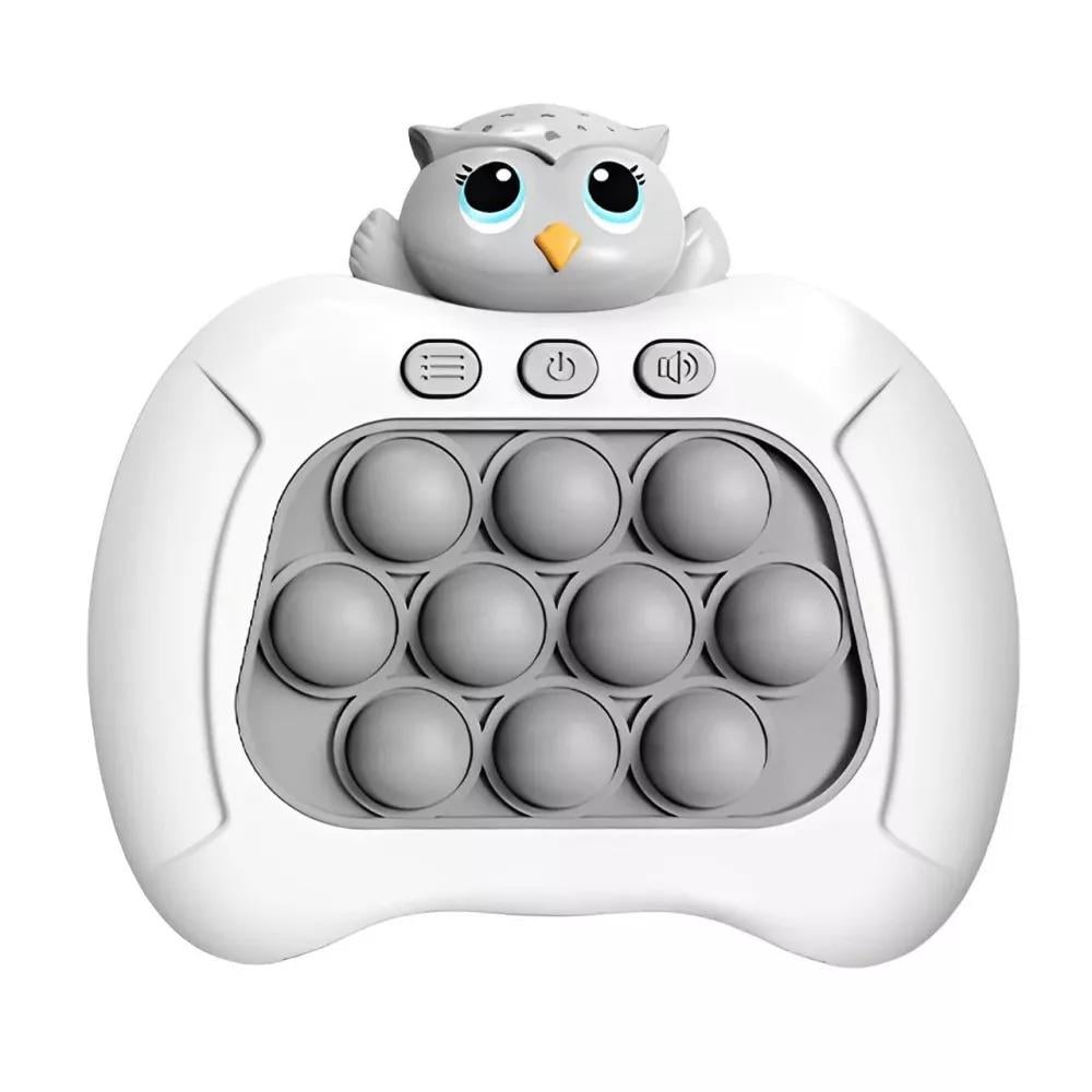 Игра антистесс портативная Speed Push Game Owl Gray (594371)