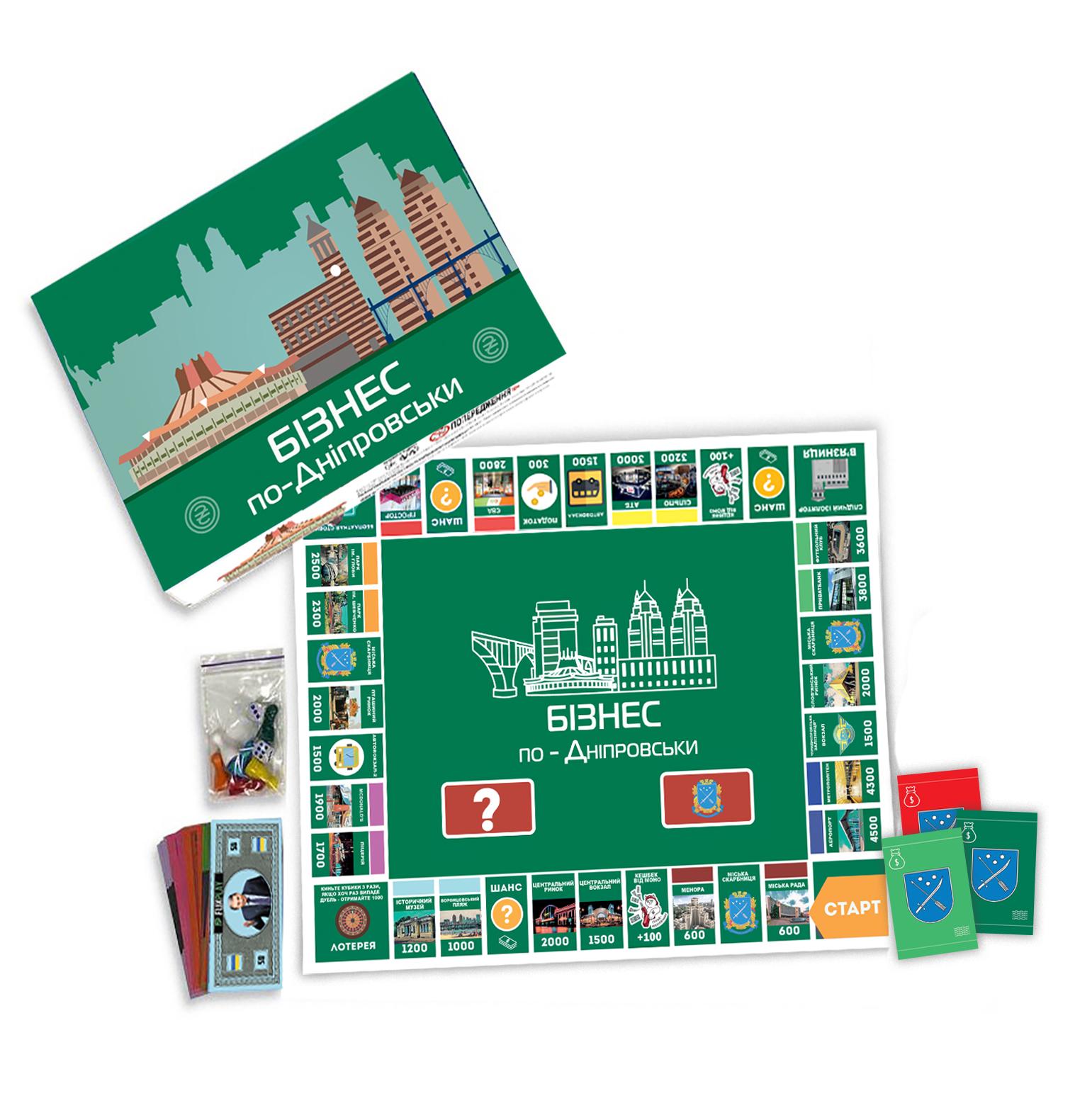 Настольная игра БИЗНЕС ПО-ДНЕПРОВСКИ (6936116102667) - фото 2