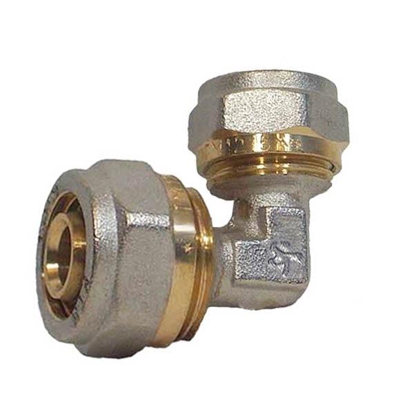 Кут прохідний з проточкою SANTAN 20х16 (47847)