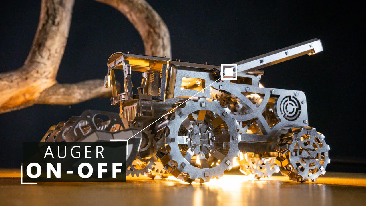 Конструктор METAL-TIME Voracious Harvester Механічний комбайн колекційний (MT026) - фото 9 Конструктор METAL-TIME Voracious Harvester Механічний комбайн колекційний (MT026) - фото 9