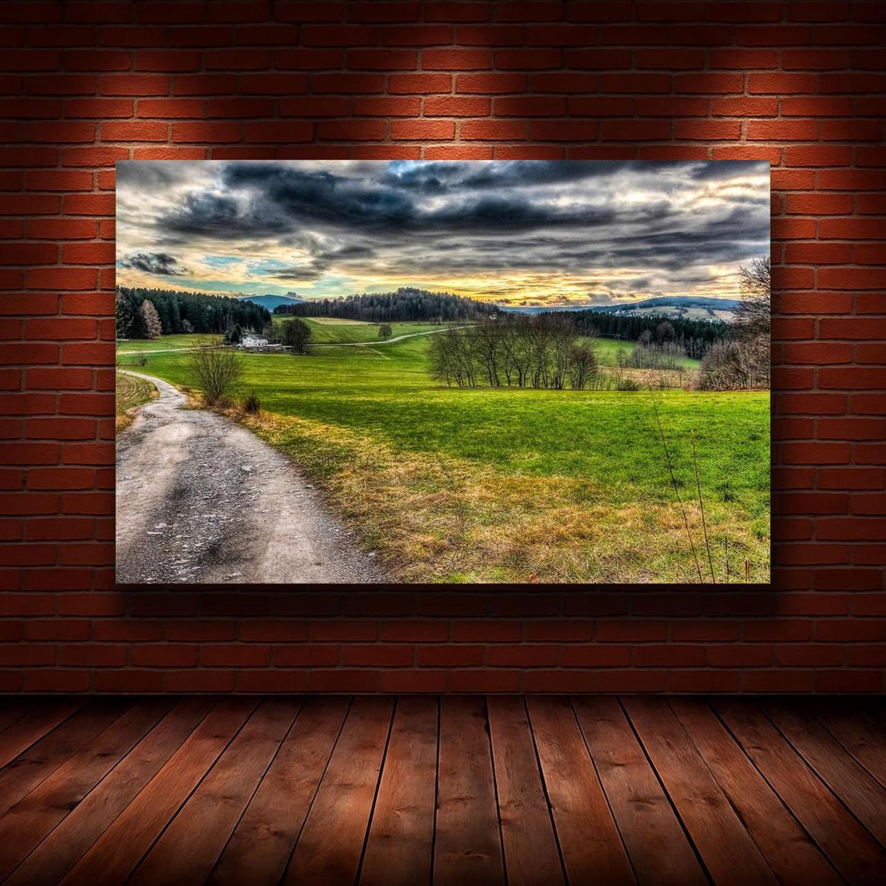 Картина на холсте Природа 35x55 см (N1135)