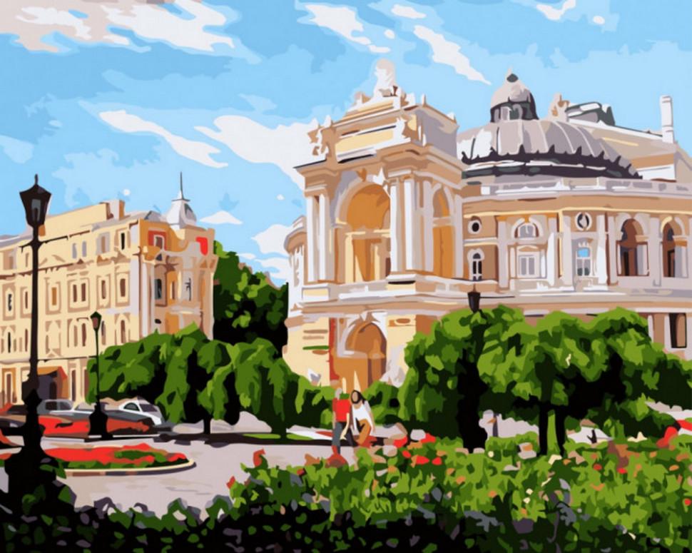 Картина по номерам Rainbow Art Одесский оперный театр (GX8851-RA)