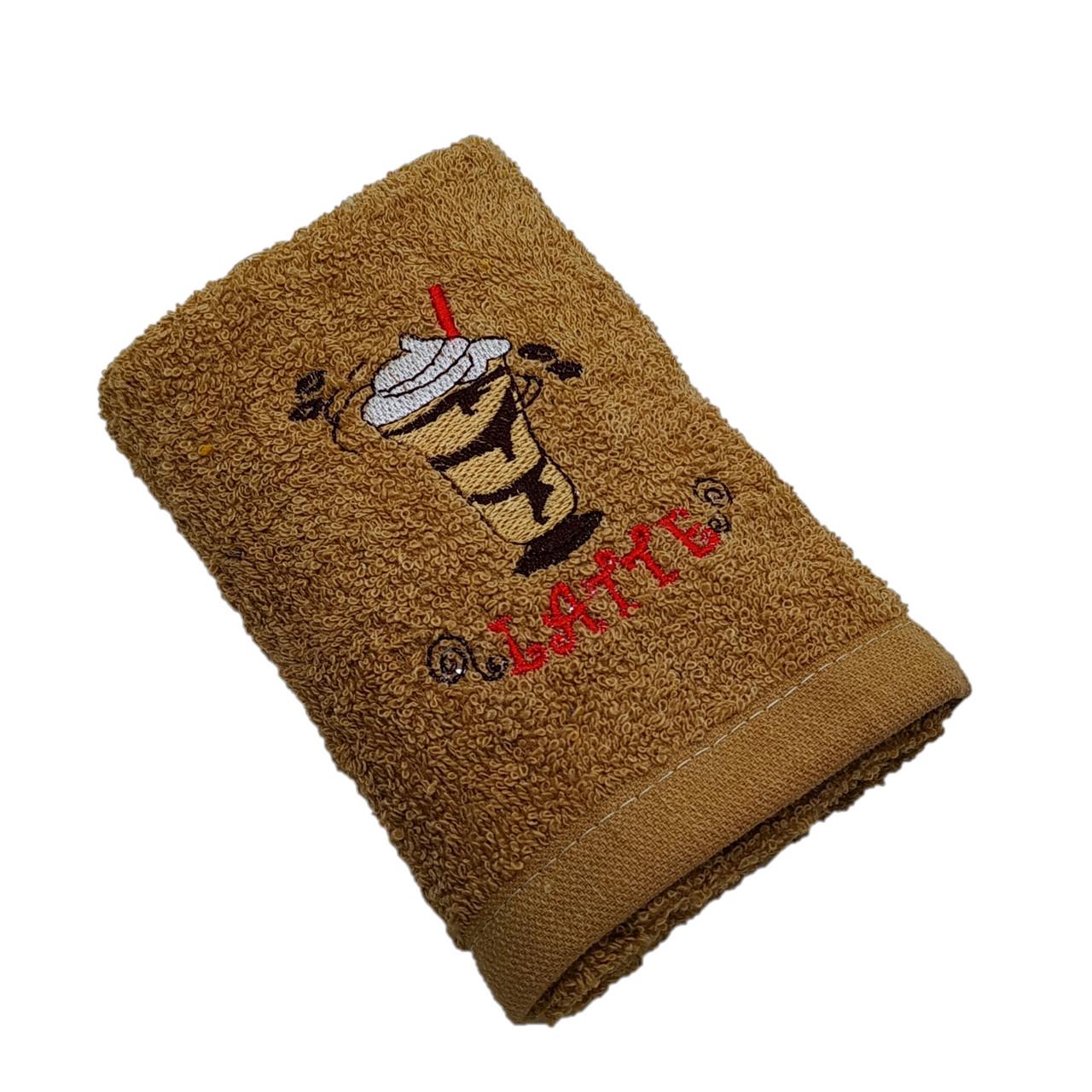 Полотенце для кухни Luxyart махровое 35х70 см Коричневый (L321)