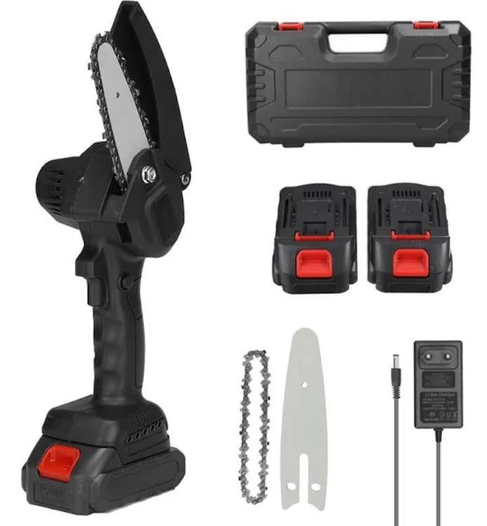 Ланцюгова пилка 4" з кейсом і 2 літієвих АКБ (2103354315) - фото 4 Ланцюгова пилка 4" з кейсом і 2 літієвих АКБ (2103354315) - фото 4