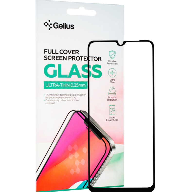 Защитное стекло Gelius Full Cover Ultra-Thin 0.25mm для Xiaomi Redmi A3 Black