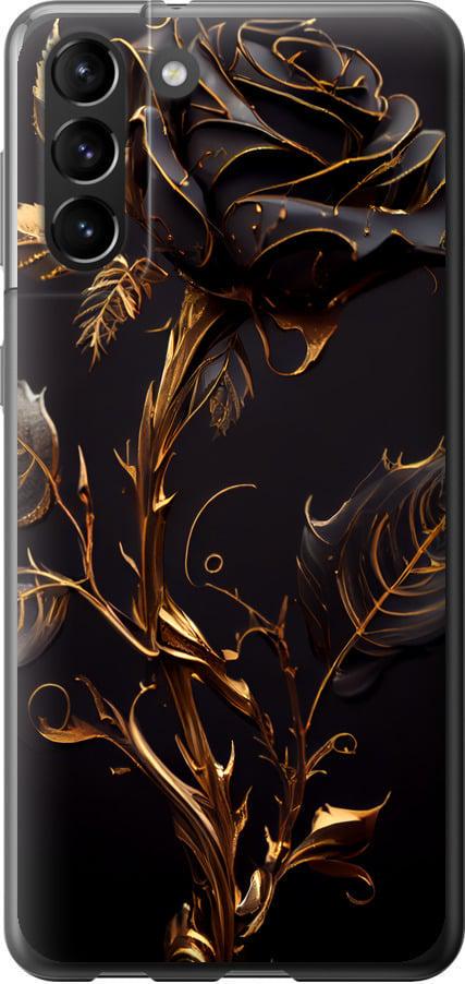 Чехол на Samsung Galaxy S21 Plus Роза 3 (5552t-2115-42517)