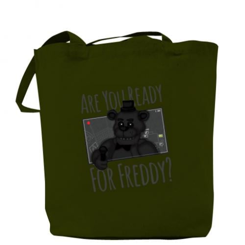 Шопер Five Nights at Freddy's 1 37х41 см Хакі (3644578-23-99742)