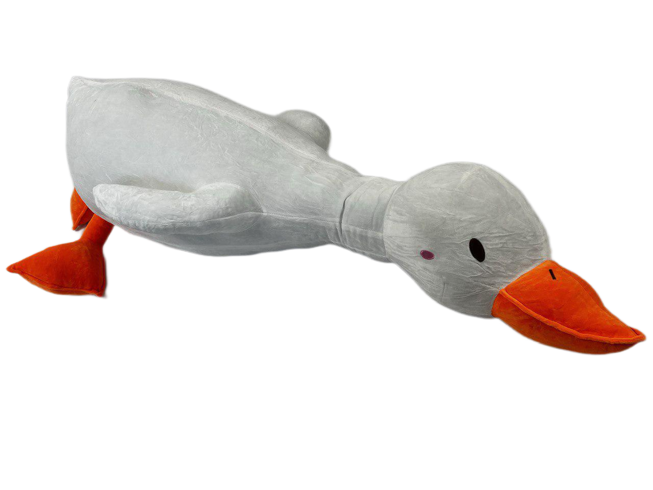 Іграшка-подушка Качка 80 см Білий (kr0251)