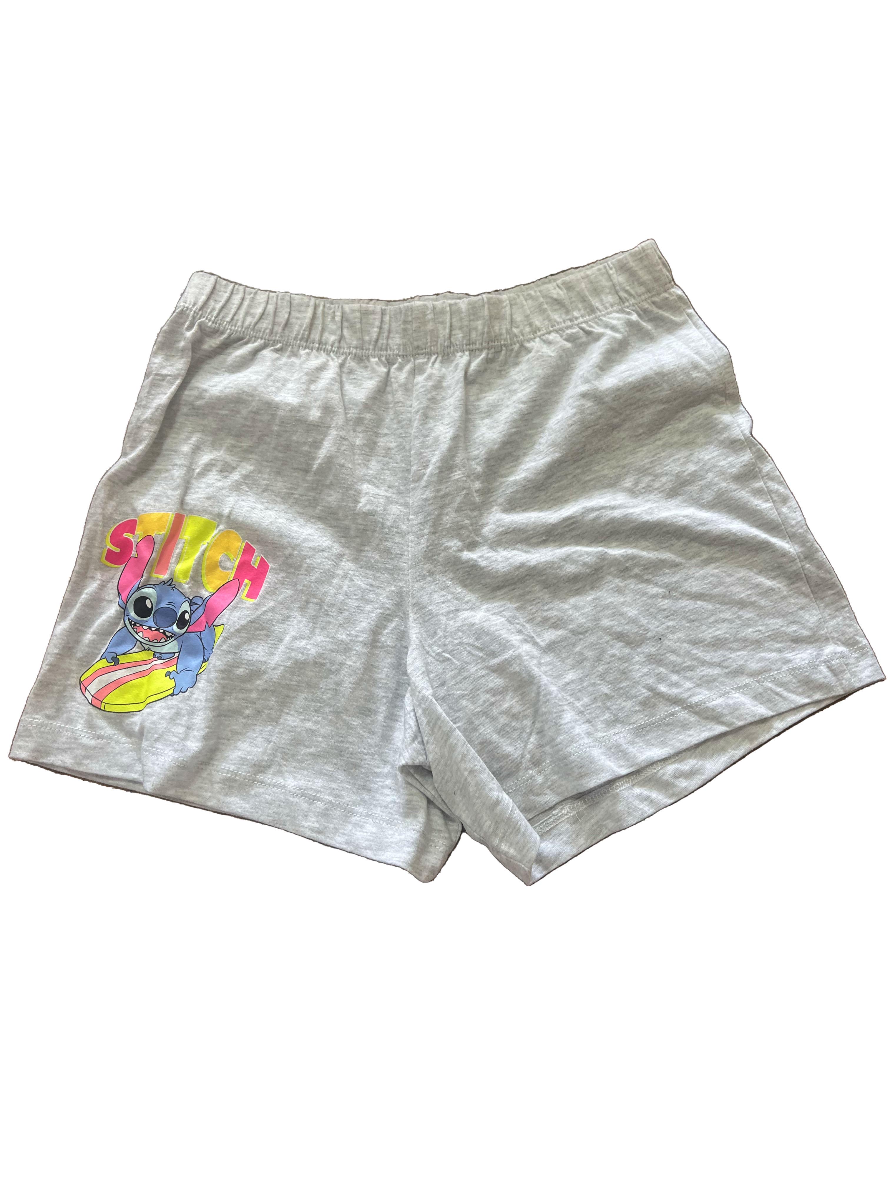 Шорты PRIMARK 5687505 Стич 140 см Серый