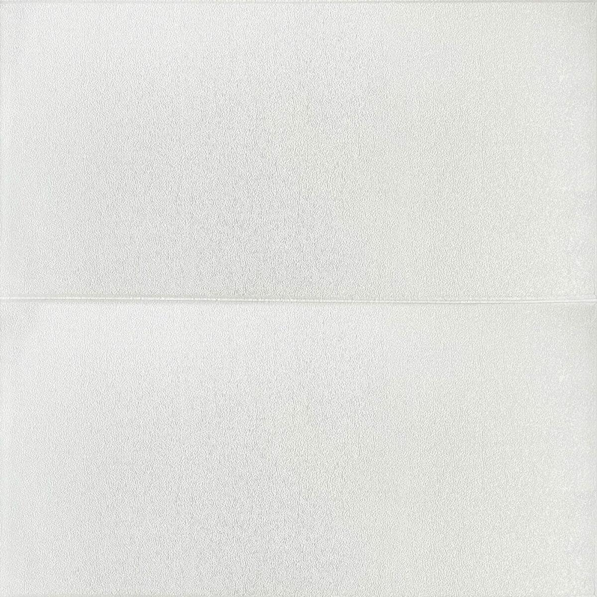 3D-панель Блоки самоклеющаяся 700х600х5 мм Белый (365)