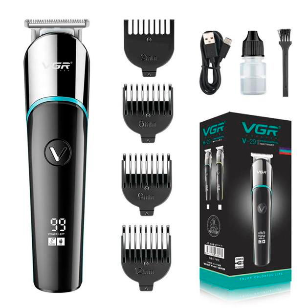 Тример акумуляторний VGR V-291 Blue