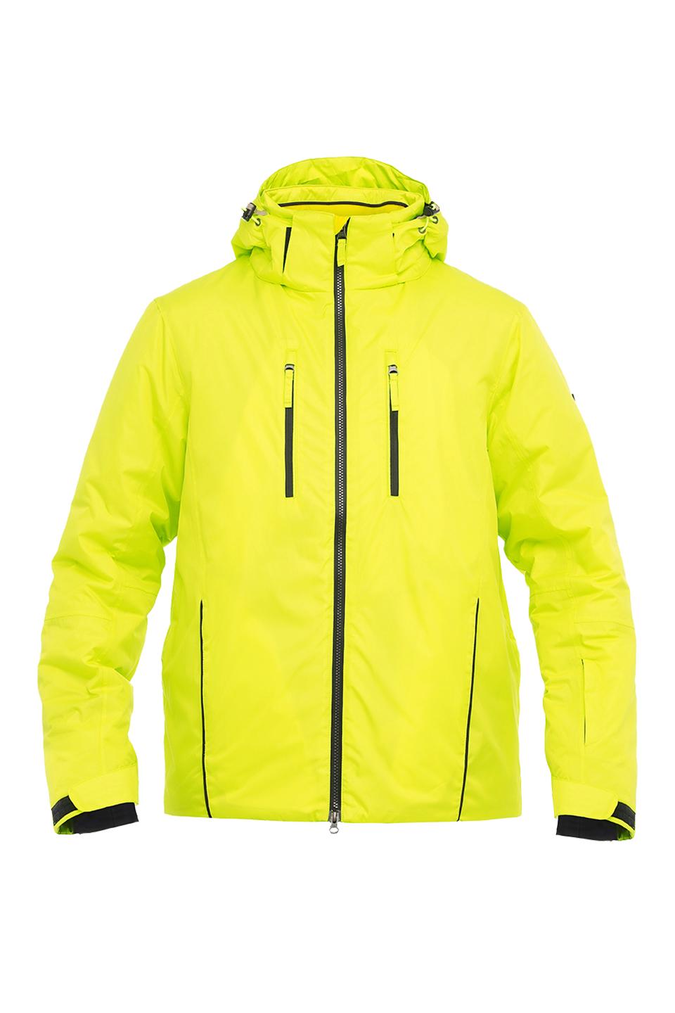 Куртка горнолыжная мужская Brooklet J XXL Green / Yellow (BJ202318)