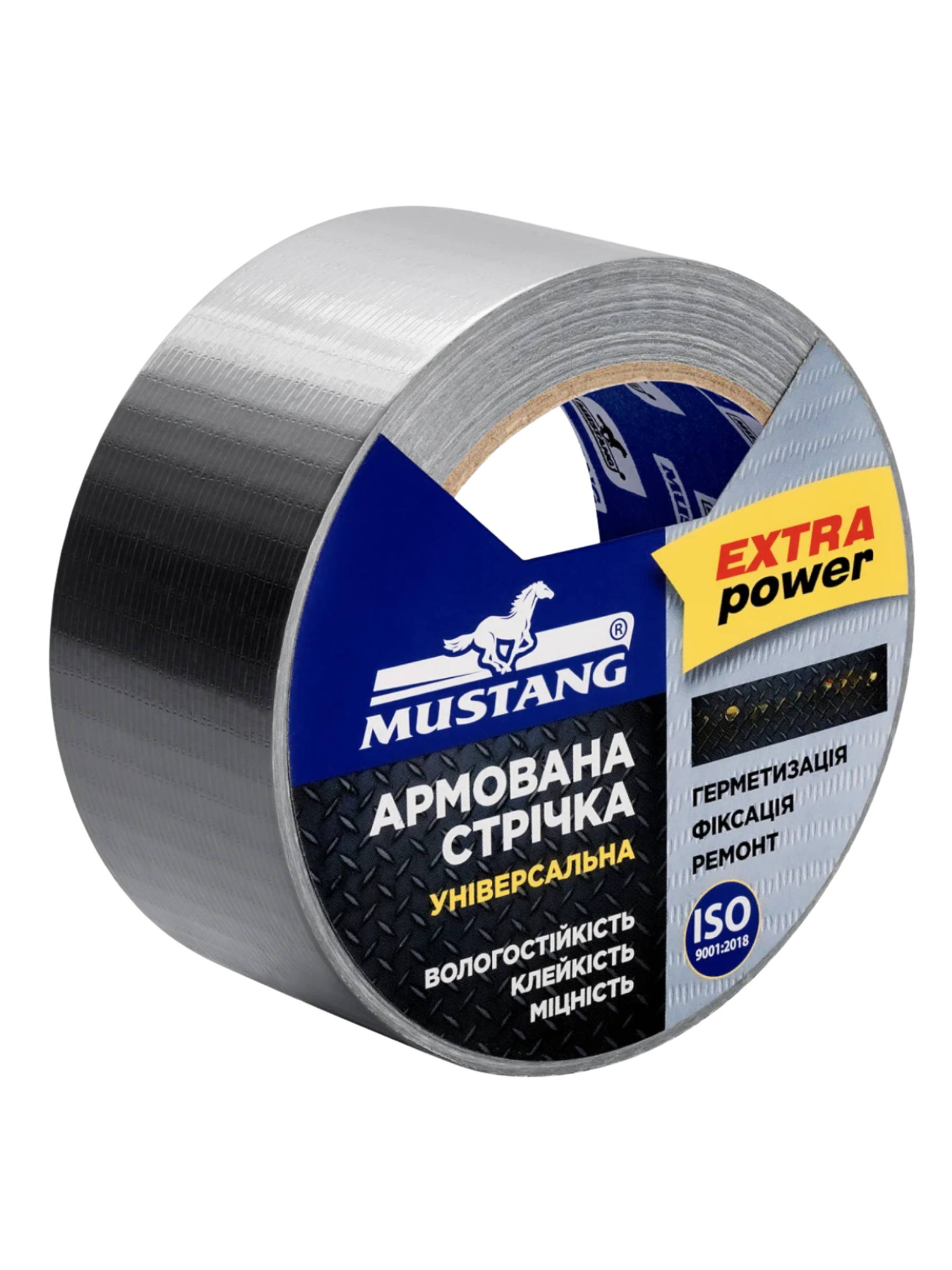 Лента армированная Mustang DUCT TAPE 50 мм/50 м (DT5050)