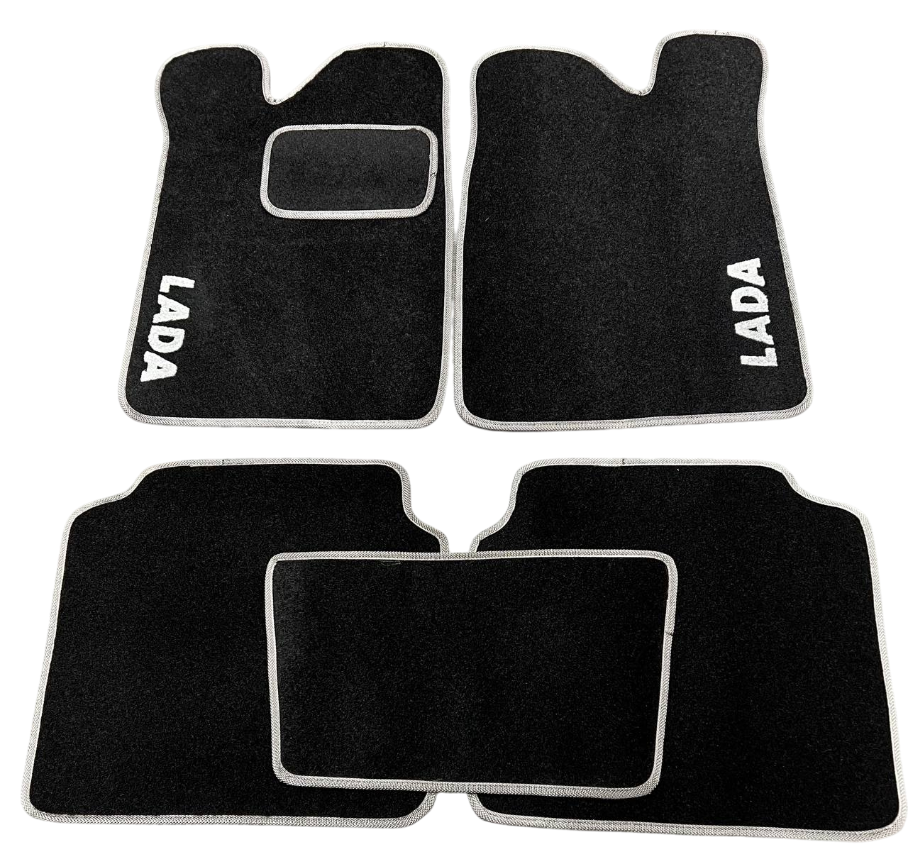 Коврики в салон ворсовые для ВАЗ 2101-2107 BLCCR1713 5 шт. Черный (27327145)