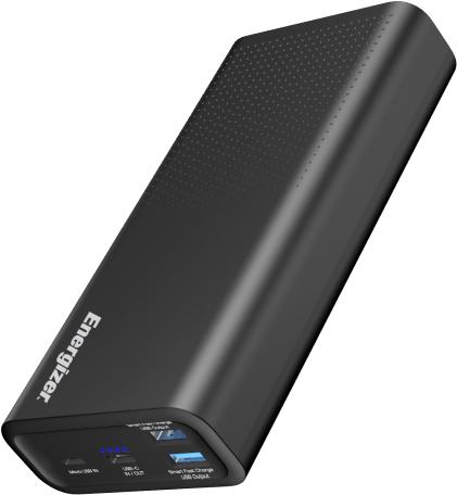 Зовнішній акумулятор Energizer UE20012PQ 20000 mAh Black (45020) - фото 2