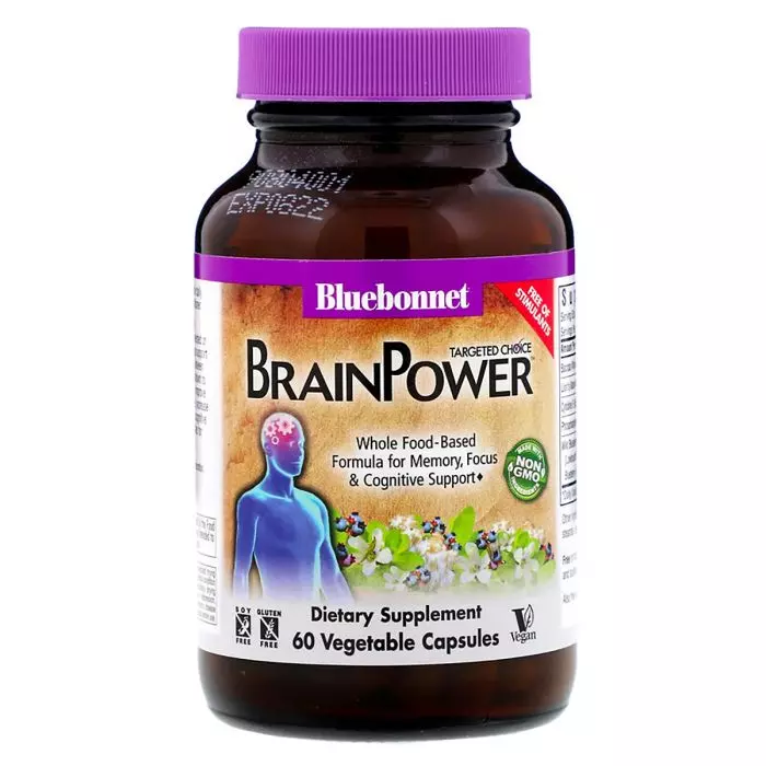 Комплекс підтримки для мозку Bluebonnet Nutrition Targeted Choice Brain Power 60 капсул (BLB2054)