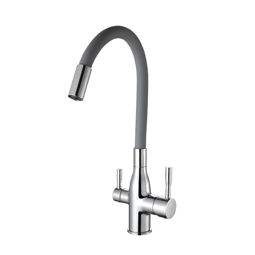 Смеситель для кухни Frap F4396 с гибким изливом под фильтр (SE01046111)