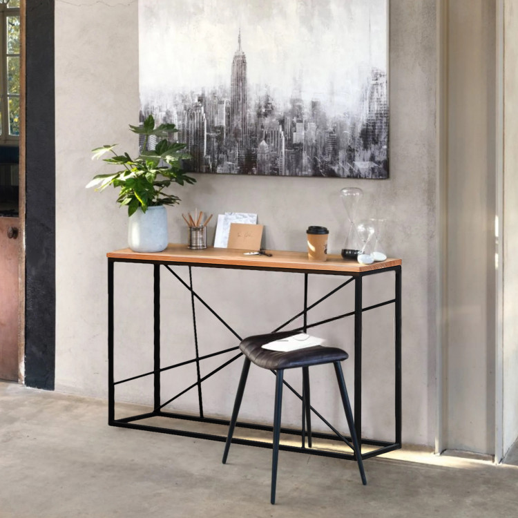 Столик консольный EcoLoft IN-2346 в стиле лофт (25250322) Столик консольный EcoLoft IN-2346 в стиле лофт (25250322)