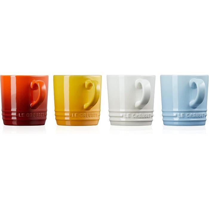 Набор чашек для чая Le Creuset 4 Elements керамика 4 пр. 350 мл Разноцветный (2665465) Набор чашек для чая Le Creuset 4 Elements керамика 4 пр. 350 мл Разноцветный (2665465)