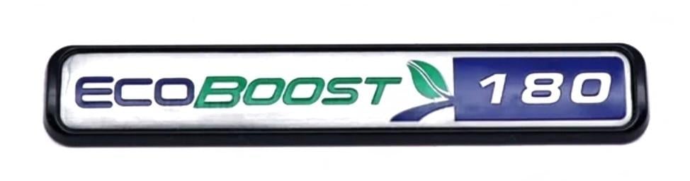 Эмблема ECOBOOST 180 Ford для багажника автомобиля Black gloss (2306696991)