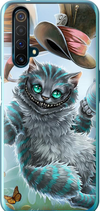 Чехол на Realme X50 Чеширский кот 2 (3993u-1894-42517)