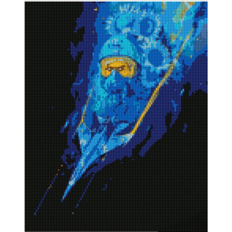 Алмазная мозаика Strateg Лютые украинские привидения 30х40 см (KB102)