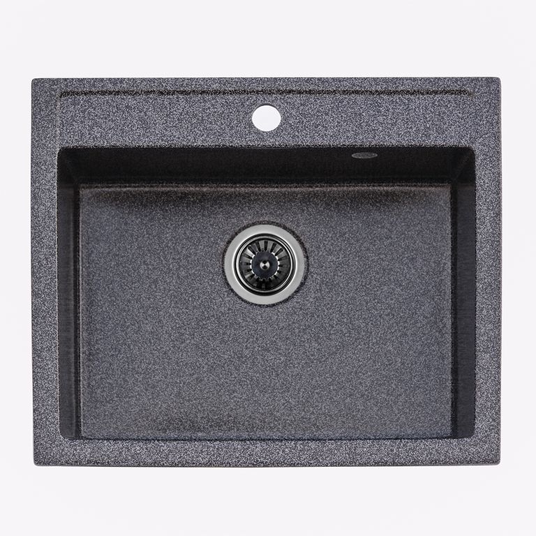 Мойка кухонная Platinum Irena 5850S Графит (353178) Мойка кухонная Platinum Irena 5850S Графит (353178)