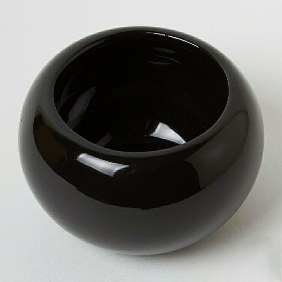 Вазон керамический Decors Ball D17-7 Черный (DR001039)