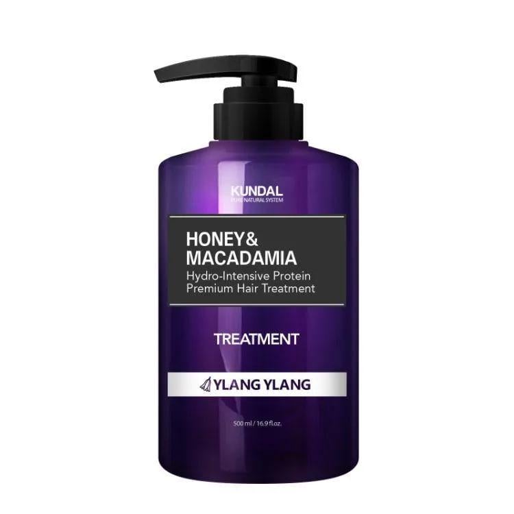 Кондиционер питательный Kundal Honey & Macadamia Protein Hair Treatment Ylang Ylang 500 мл (8809693743945)
