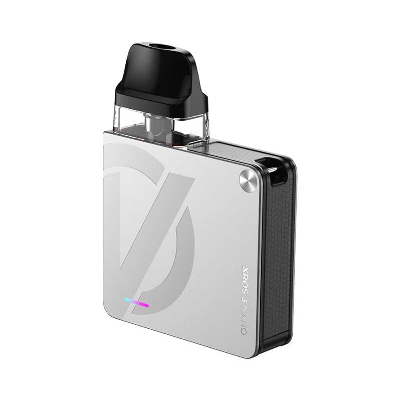 Под-система солевая электронная сигарета Vaporesso XROS 3 Nano Pod 1000mAh 2 мл Kit Silver (11608)