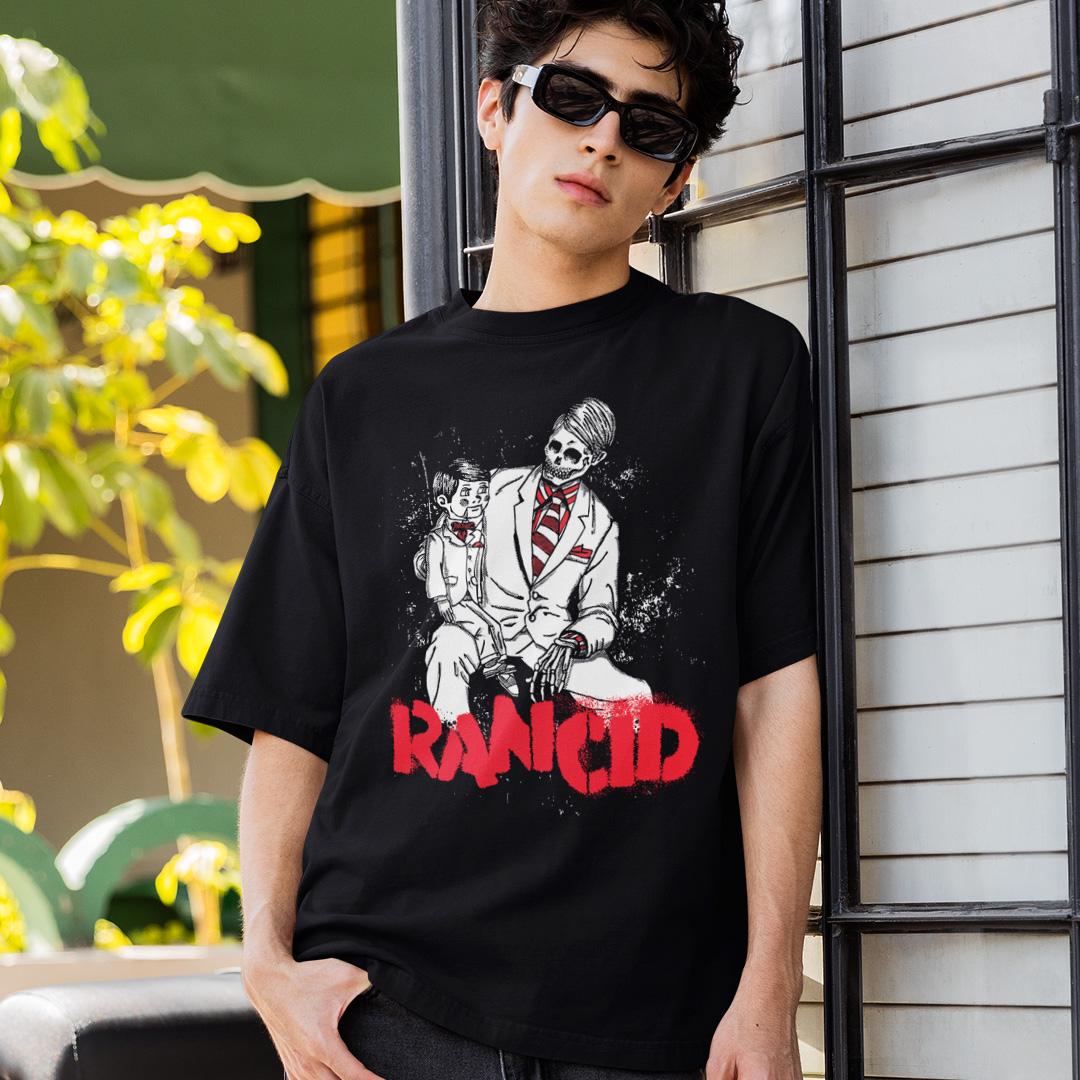 Футболка унисекс Rancid Ventriloquist 4XL Черный (0000011560)
