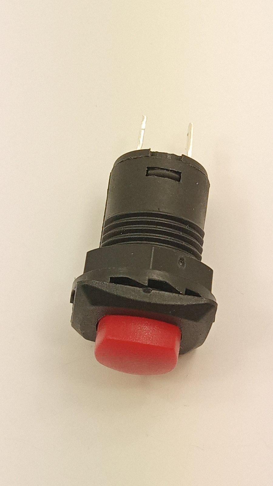 Кнопка без фиксации DS-425 12 мм Красный (32462)